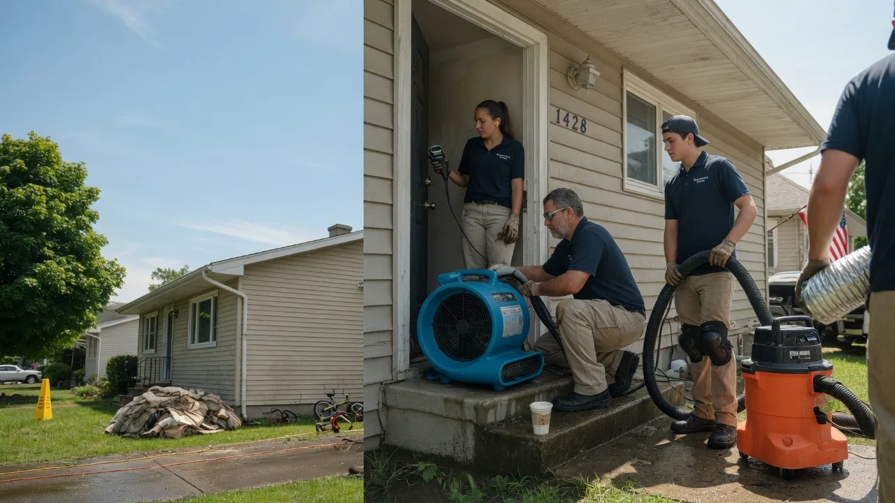 Water Damage Restoration in Mertztown, PA near me